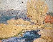 Cordelia Creigh Wilson Autumn in the Sangre de Cristos oil painting